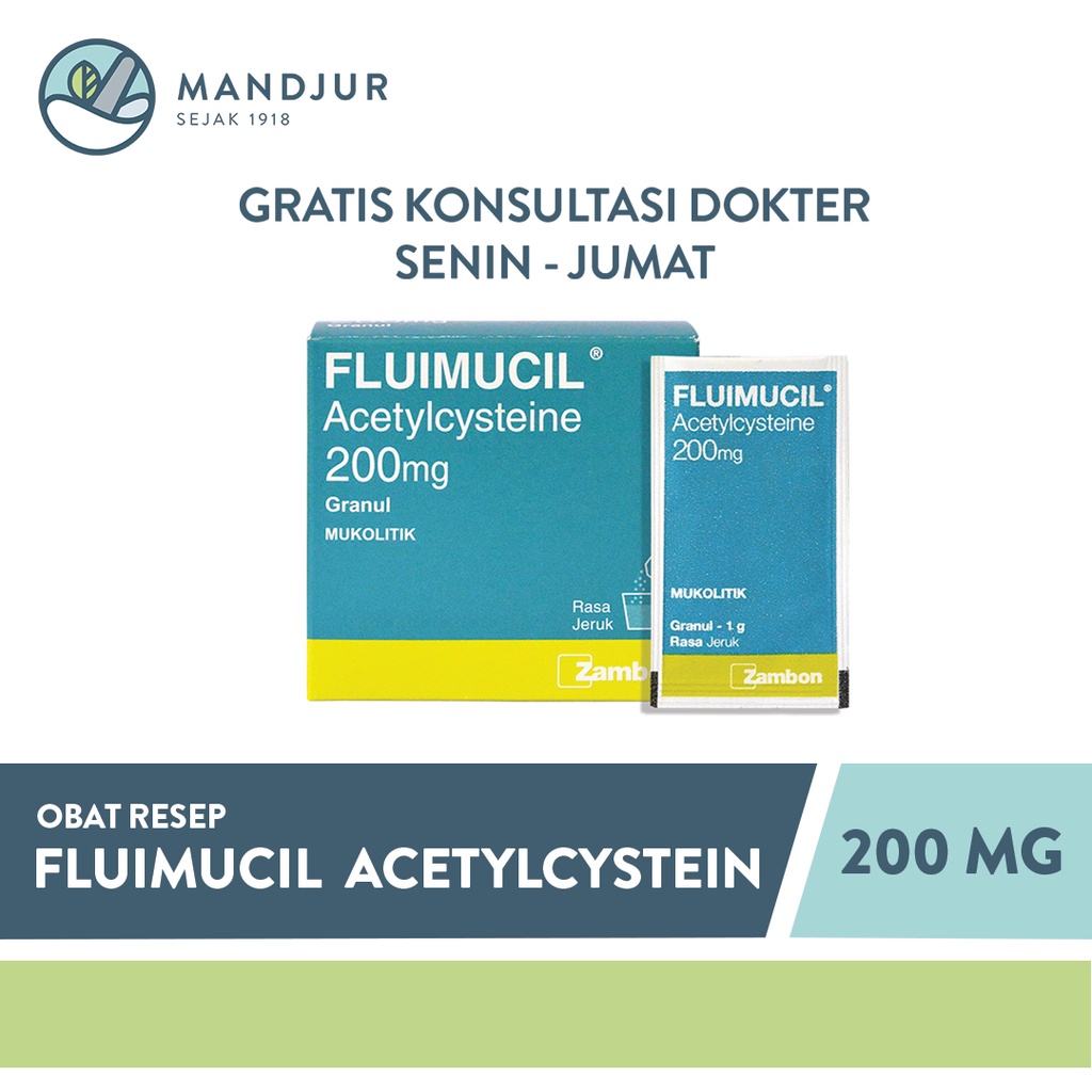 Jual Fluimucil Granul 200 Mg | Shopee Indonesia