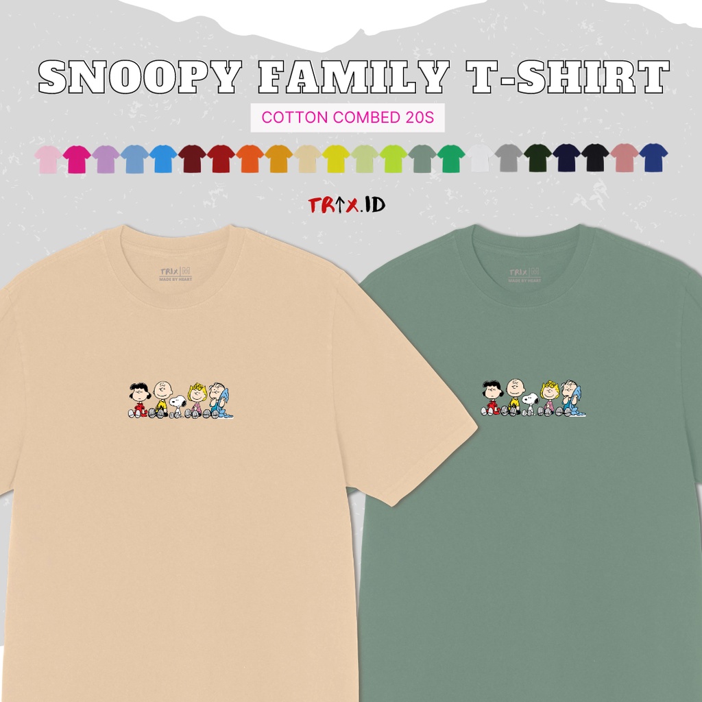 LOGOSHIRT SNOOPY - PEANUTS - T-shirt imprimé - pink-weiss/rose