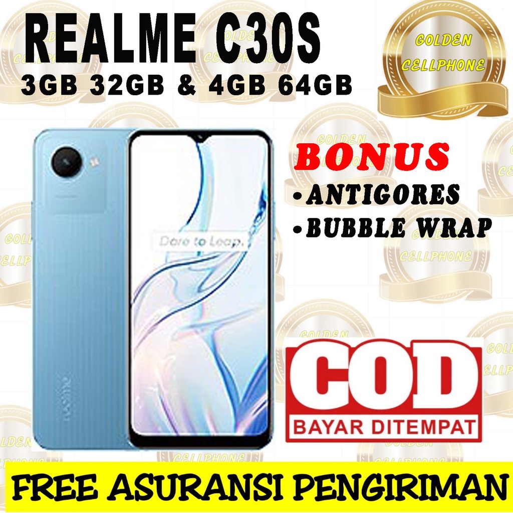 Jual REALME C30S 3/32 & 4/64 GARANSI RESMI REALME | Shopee Indonesia