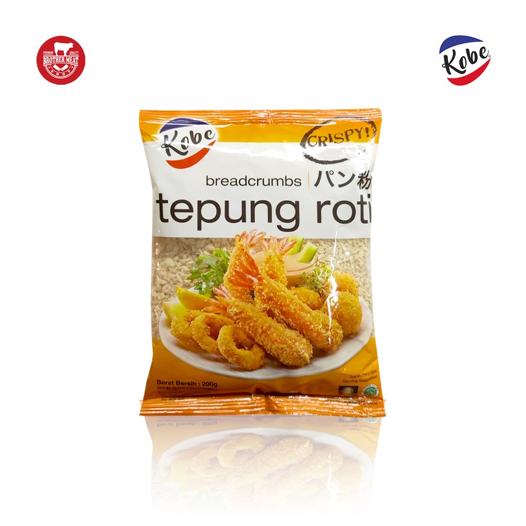 Jual Kobe Crispy Bread Crumbs, Tepung Roti 200gr | Shopee Indonesia