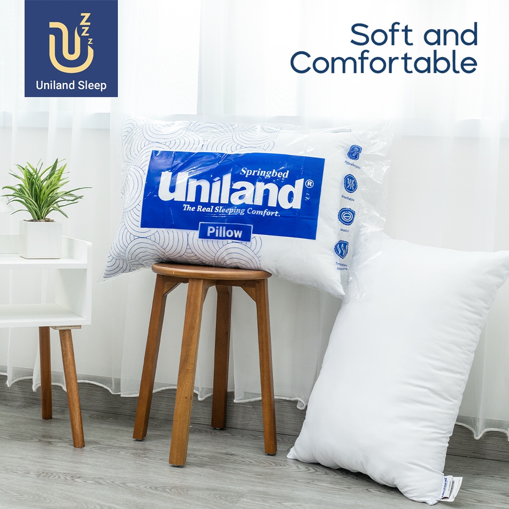 Product image Uniland Sleep Bantal Tidur Kepala Dakron Silikon - Dacron Silicon 1