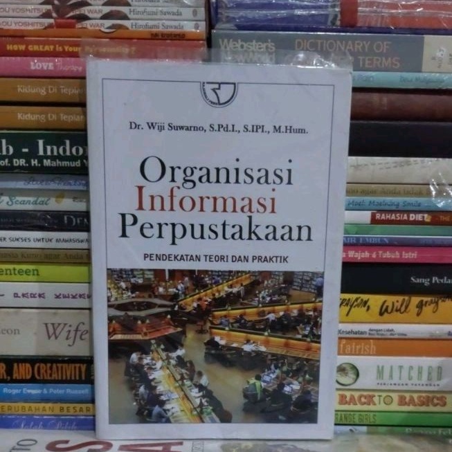 Jual Buku Original Organisasi Informasi Perpustakaan Pendekatan Teori