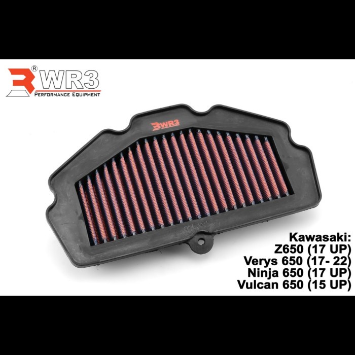 Jual Air Filter Saringan Udara WR3 Kawasaki Z650 Ninja 650 2017up Shopee Indonesia