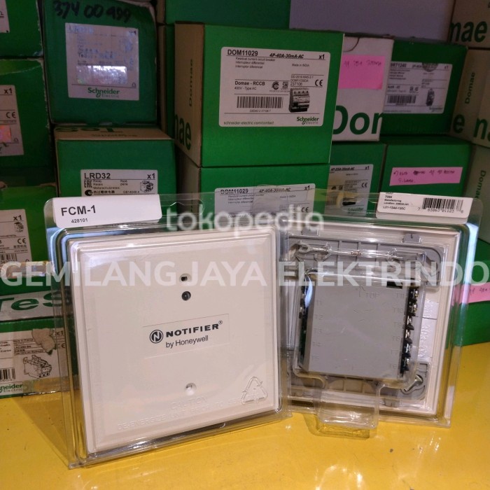 Jual MODUL NOTIFIER FCM1 FIRE CONTROL MODULE FCM 1 BY HONEYWELL