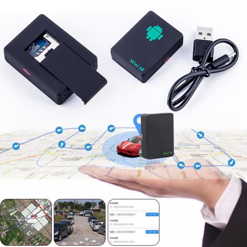 Jual Mini GPS Tracker A8 Alat Pencari Lokasi Posisi Dan Rekam Suara ...