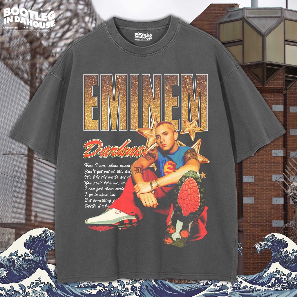 Jual Eminem Oversize T Shirt Kaos Oversize Eminem Shopee Indonesia 