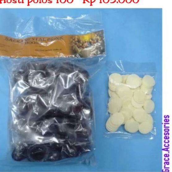 Jual ☼ Anggur cup peran paket hosti roti peran kudus | Shopee Indonesia