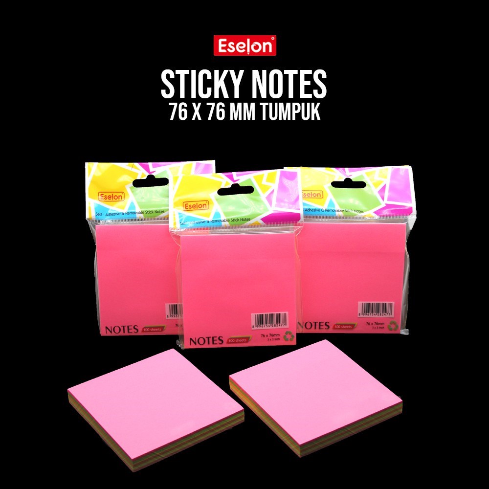 Jual Stick Note 76 x 76 Tumpuk | Shopee Indonesia