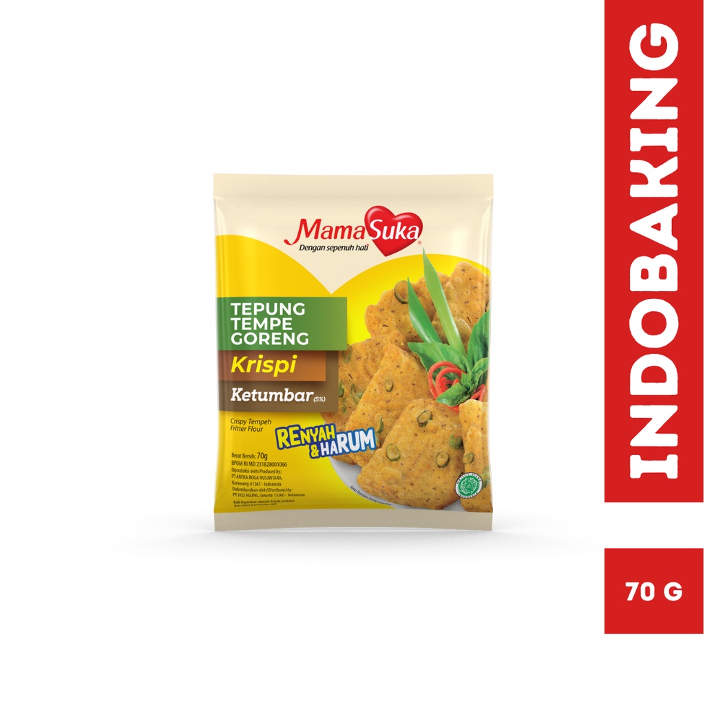 Jual Mamasuka Tepung Tempe Goreng Krispi Ketumbar 70g Shopee Indonesia