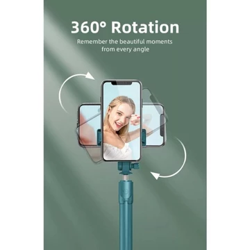 Tongsis Tripod Bluetooth 3in1 Selfie Stick Remote Tripod Mini Tongkat Narsis Monopod Remot