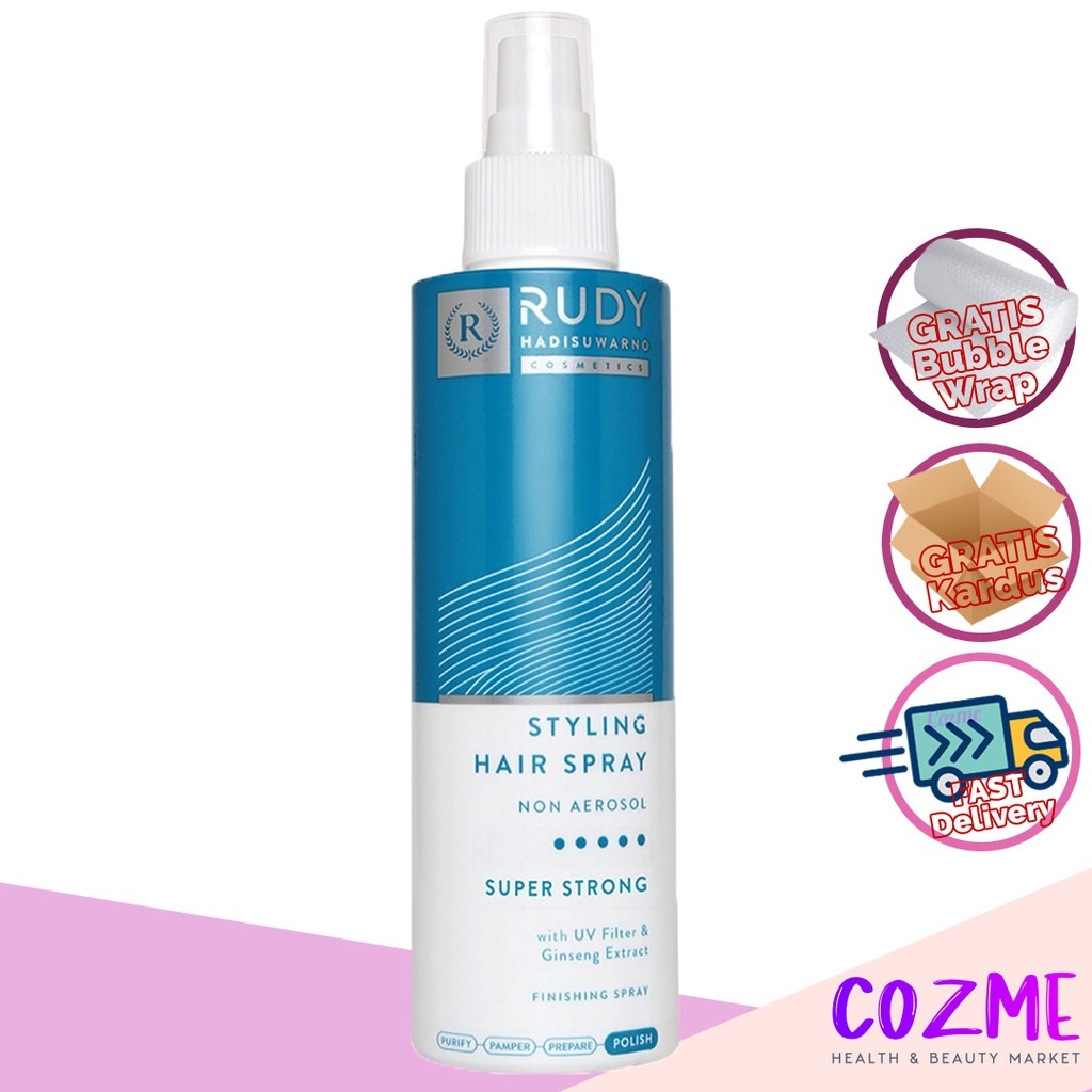 Jual RUDY HADISUWARNO Styling Hair Spray Non Aerosol Super Strong 200mL ...
