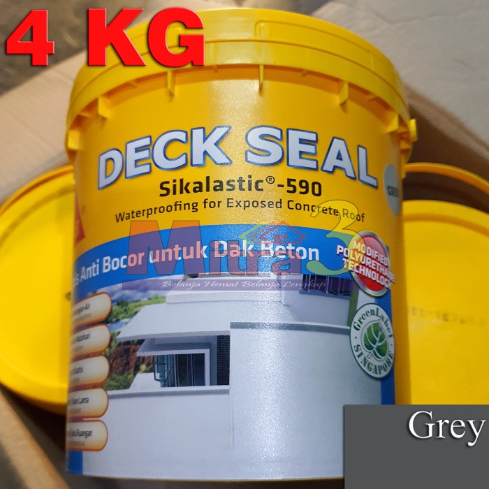 Jual populer] Pelapis Anti Bocor SIKA DECK SEAL Sikalastic 590