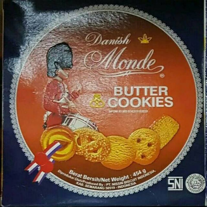 Jual monde biscuit butter cookies | Shopee Indonesia