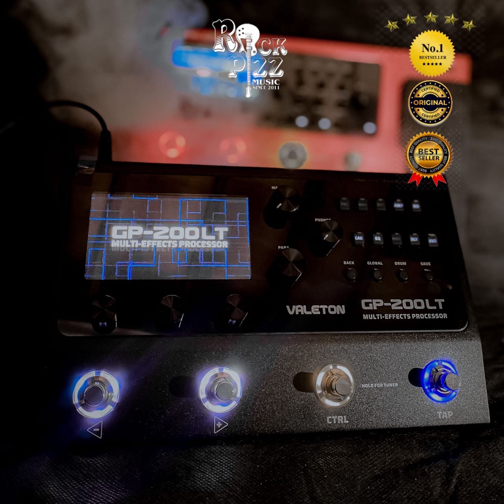 Jual VALETON GP200 GP-200 GP 200 LT LITE MULTI EFFECTS PROCESSOR GITAR ...