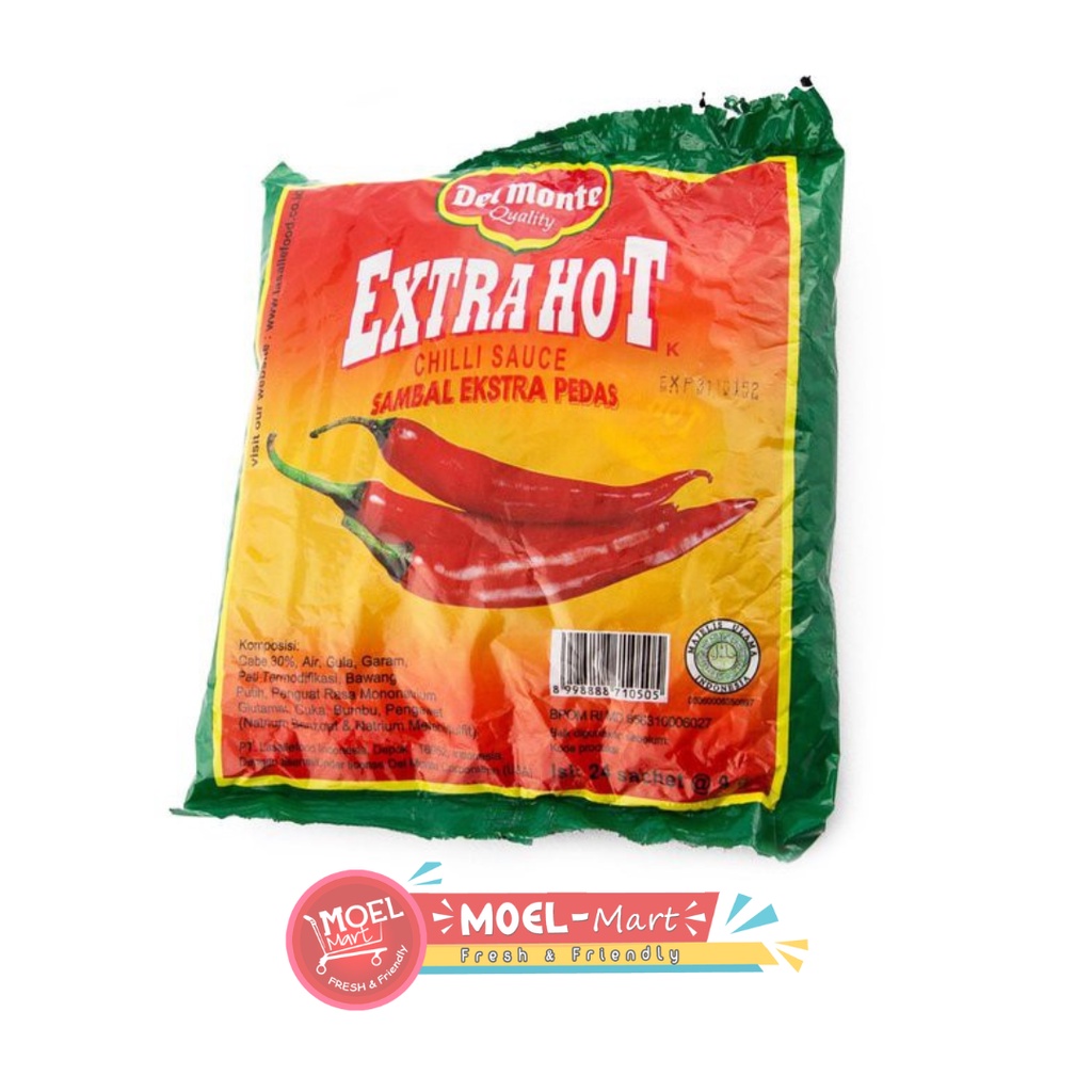 Jual Delmonte Extra Hot 24 Sachet X 9 Gr Shopee Indonesia