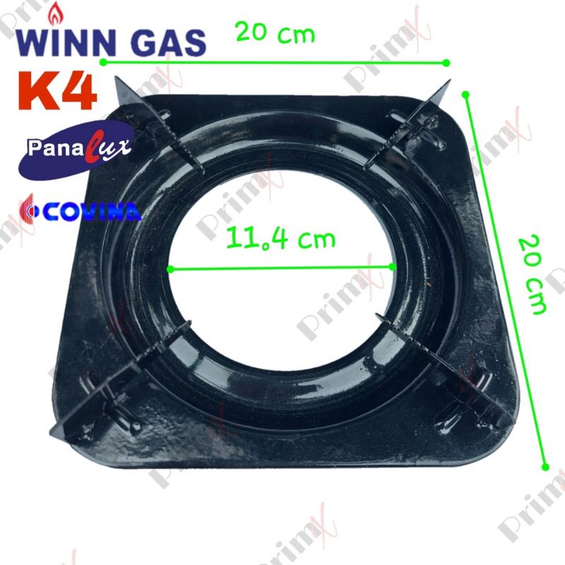 Jual TATAKAN KOMPOR GAS KAKI 4 WINN GAS COVINA PANALUX Shopee Indonesia