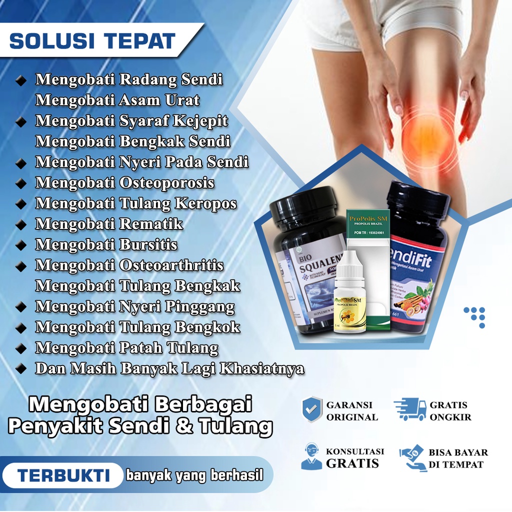 Jual Sendifit Original Obat Sendi Lutut Sakit Syaraf Kejepit Obat Sakit