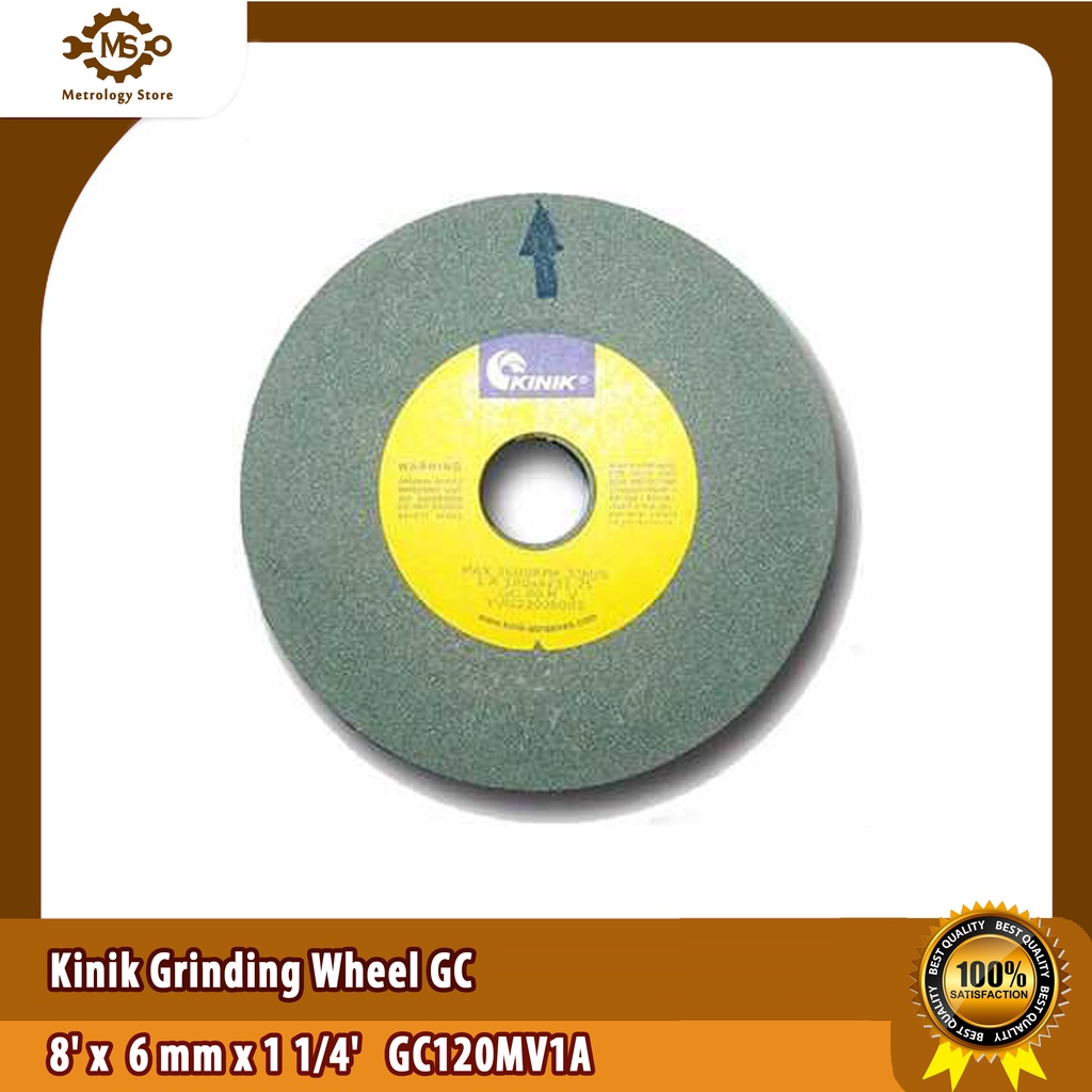 Jual Kinik Grinding Wheel GC 8" x 6 mm x 1 1/4" GC120MV1A Shopee