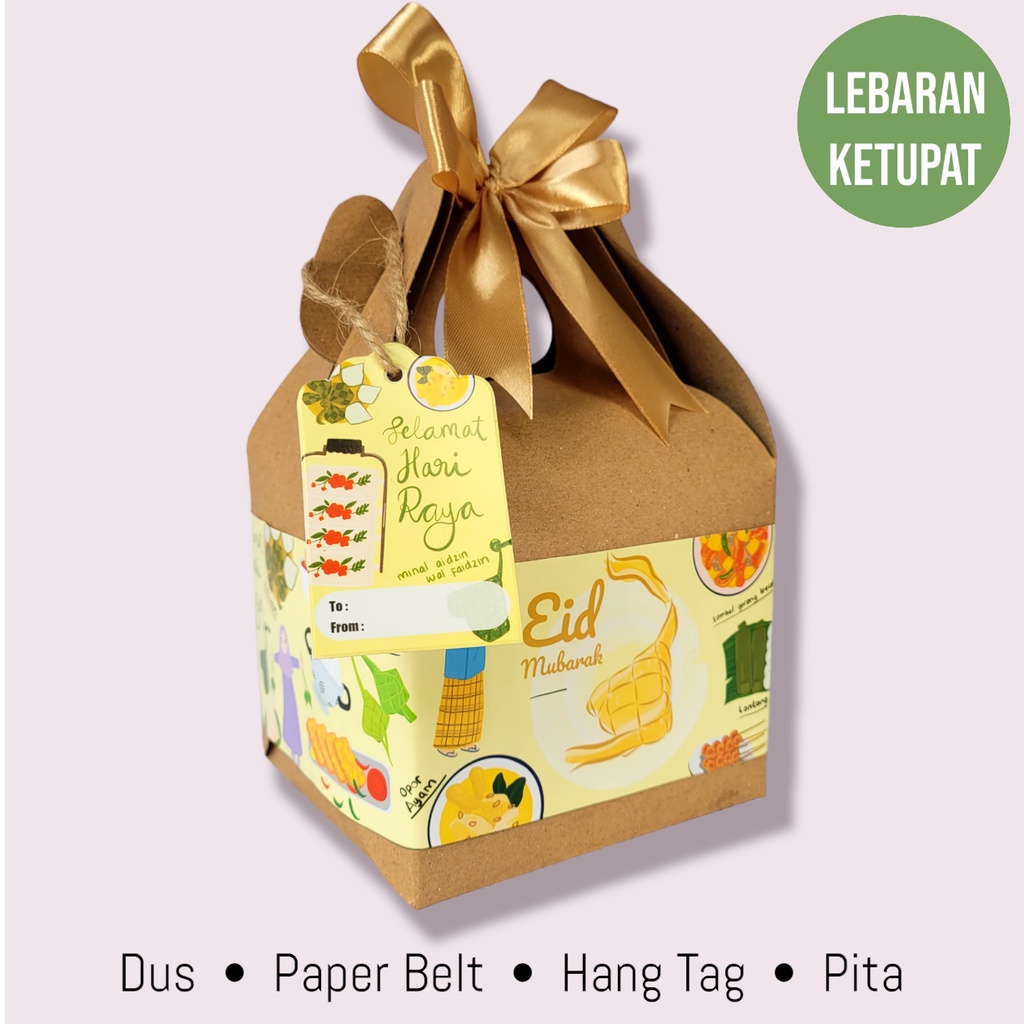 Jual Gable Box Dus Hampers Kue Kering Muat Toples Bulat 250gr 500gr ...