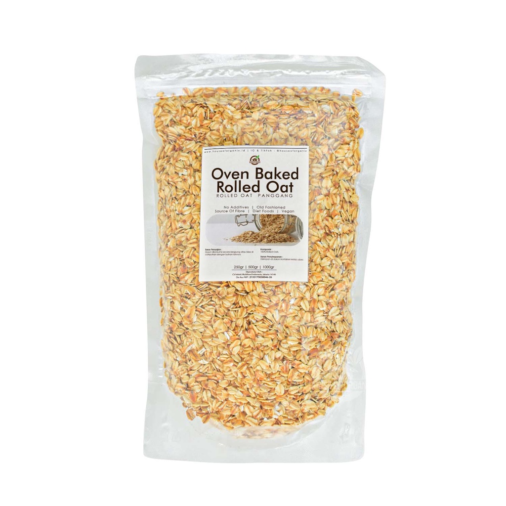 Jual Oven Baked Rolled Oat / Rolled Oat Panggang 500 Gr Shopee Indonesia