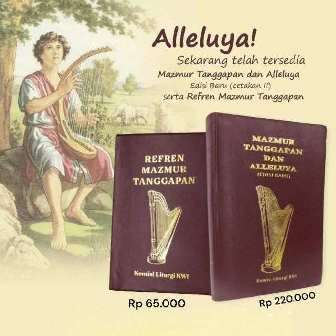 Jual Refren Mazmur Tanggapan Alleluya & Mazmur Tanggapan Alleluya Edisi ...