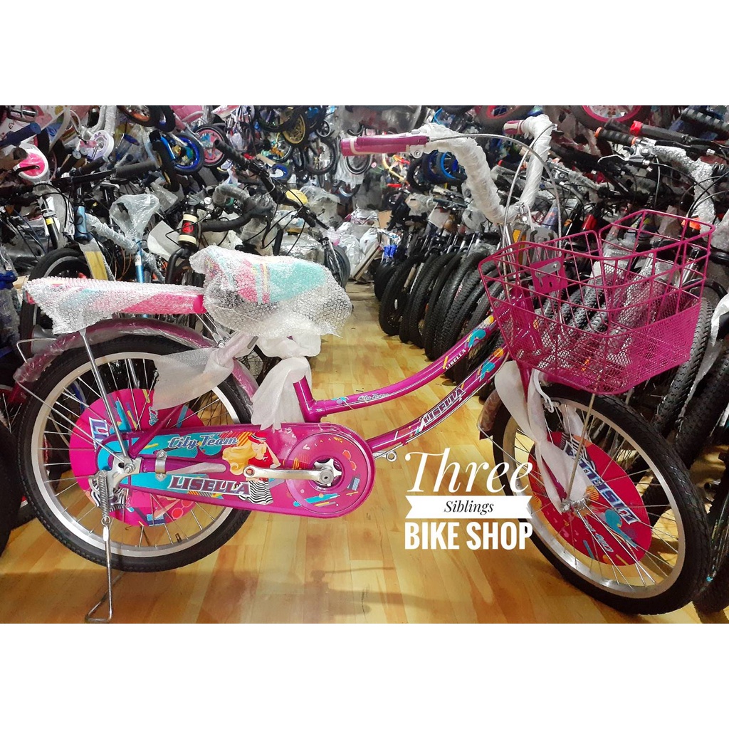 Jual SEPEDA MINI KERANJANG ANAK LISELLA by PACIFIC 20 INCH - PINK ...