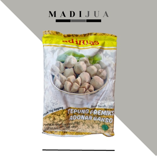 Jual Tepung Premiks Bakso Adimas 250 Gram Shopee Indonesia