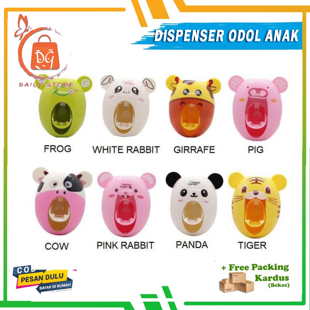 Jual Dispenser Odol Model Anak Karakter / Tempak Odol | Shopee Indonesia