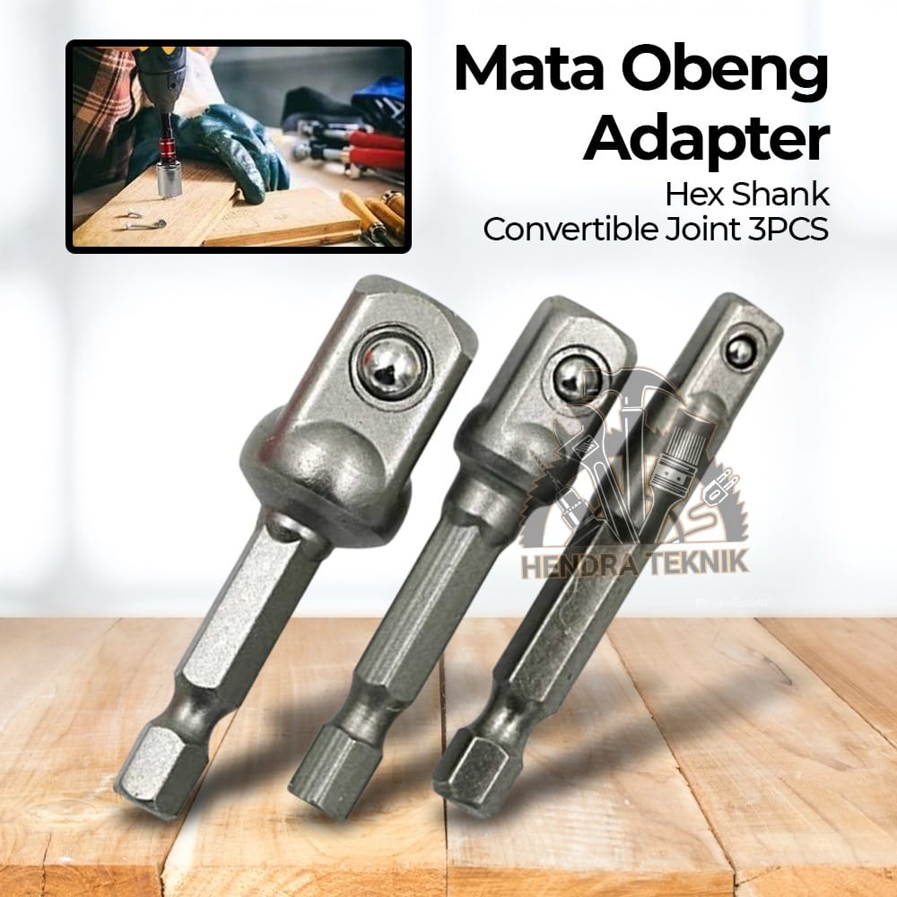 Jual Adaptor Sok Bor Pcs Mm Sambungan Soket Mata