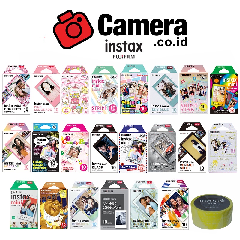 Jual julipstore FUJIFILM Instax Mini Paper Motif / Refill Instax / Isi Instax Mini / Instax