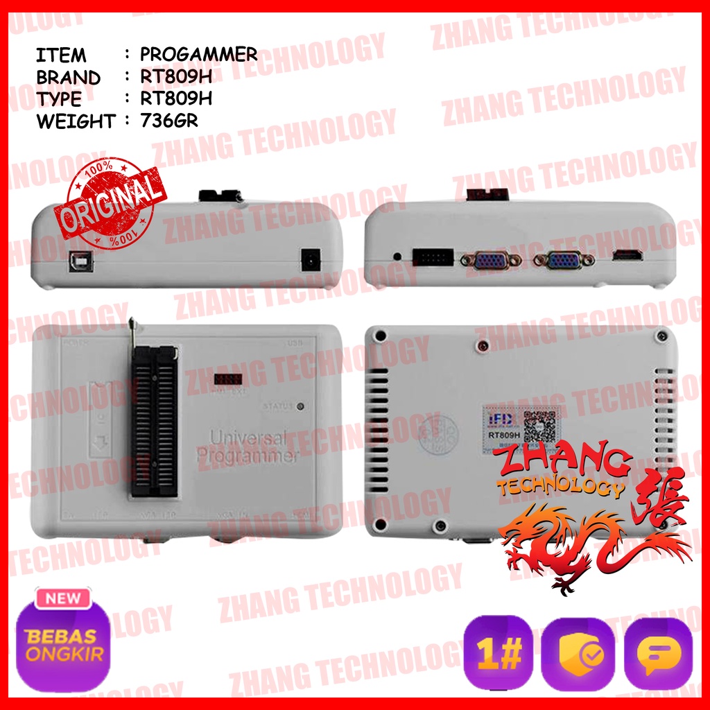 Jual [ ZHANG TECHNOLOGY ] ORIGINAL !!! RT809H RT809 RT 809 H 809H ...