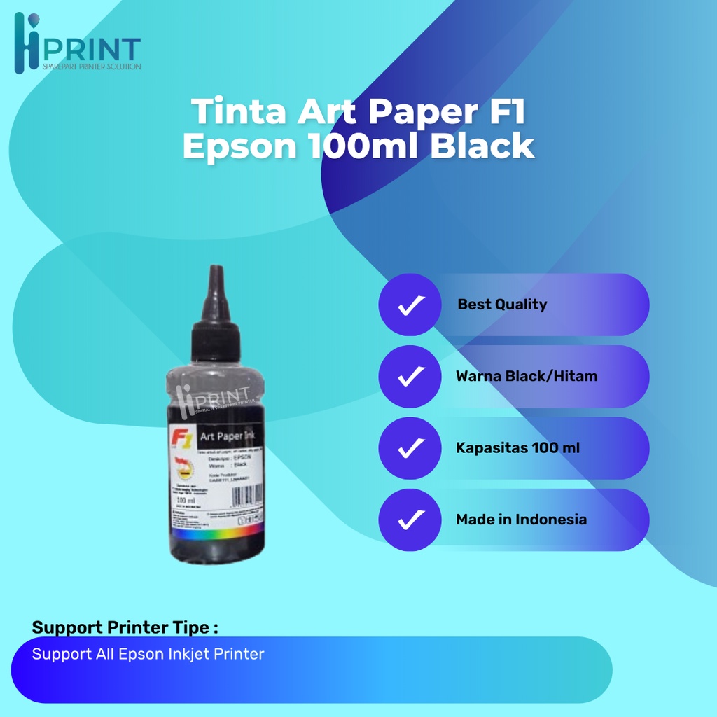 Jual Tinta Art Paper F1 100ml, Tinta Refill Epson Art Paper F1 100ml ...