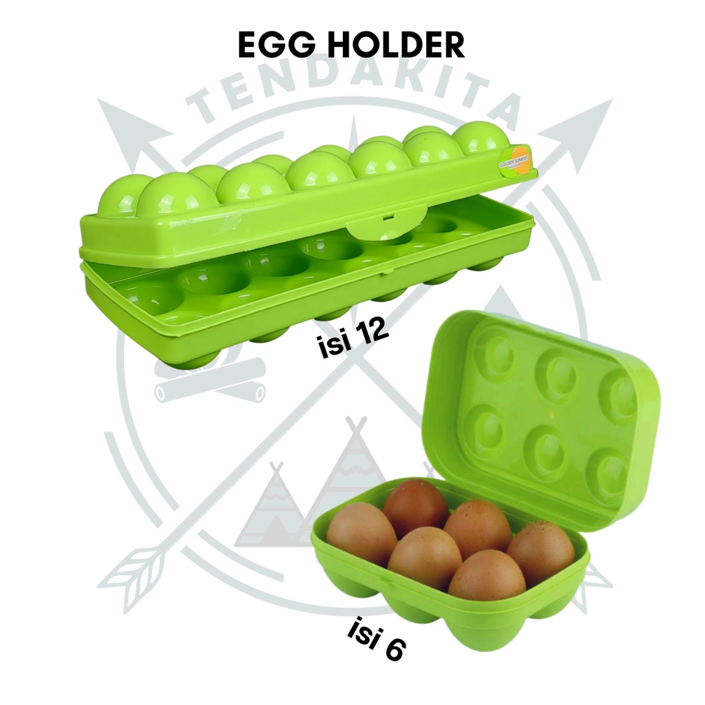 Jual Tempat Telur Camping Egg Holder Tempat Menyimpan Telur Wadah