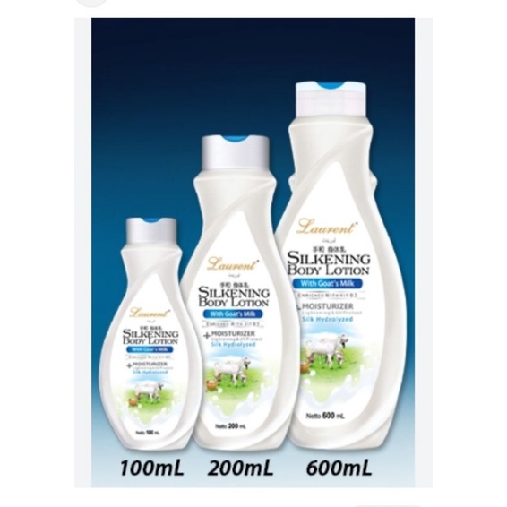 Jual Laurent silkening body lotion goat's milk Shopee Indonesia