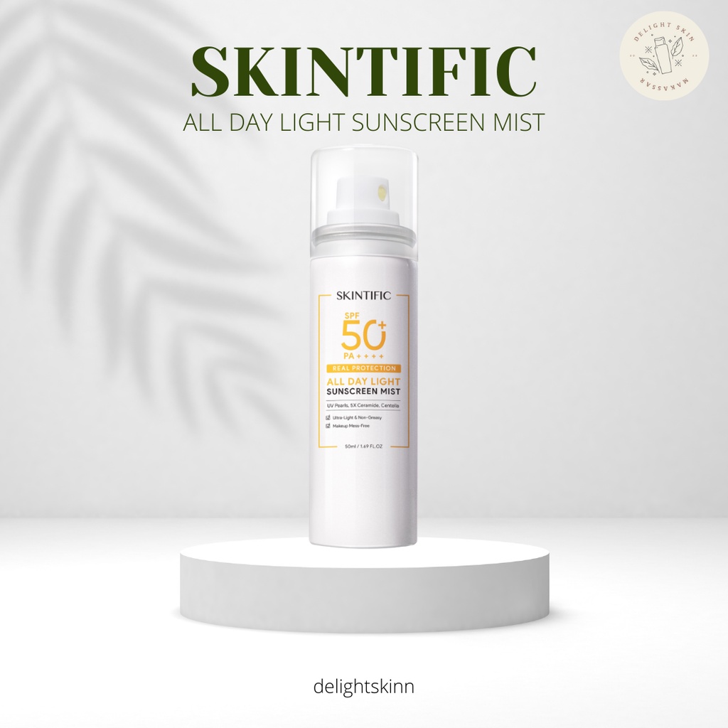 Jual Skintific All Day Light Sunscreen Mist Spf 50 Pa Shopee Indonesia 2014