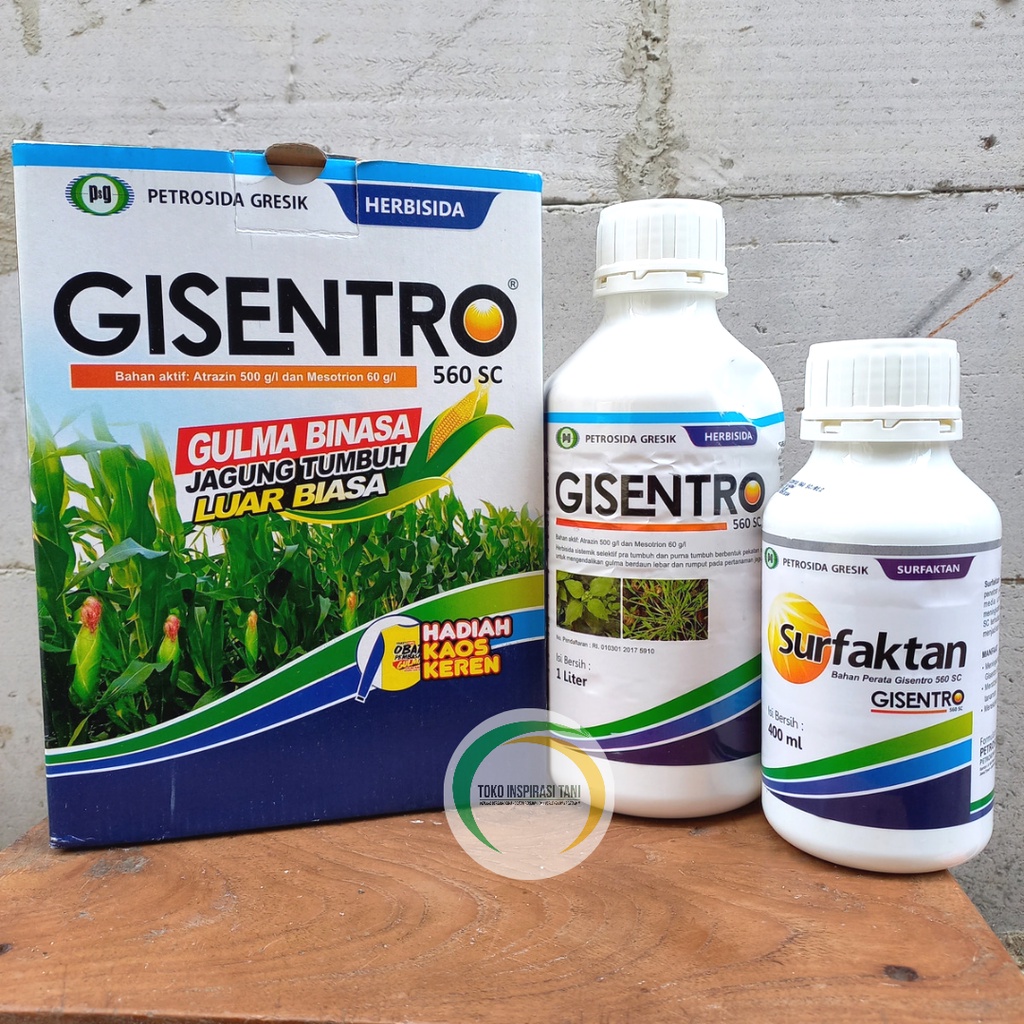 Jual Gisentro 560 Sc 1 Liter Herbisida Pengendali Gulma Pengganggu