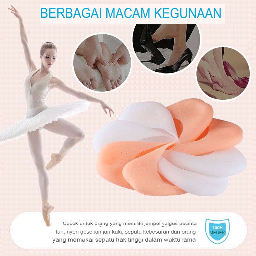 Jual Silicone Toe Pads untuk sepatu balet | Shopee Indonesia