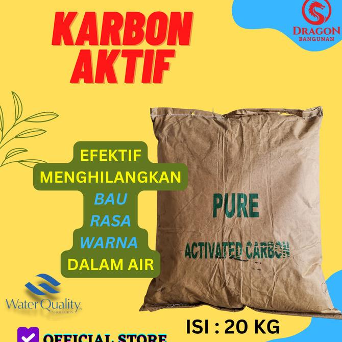 Jual Karbon Aktif Pure Media Filter Air Carbon Aktif Filter Air