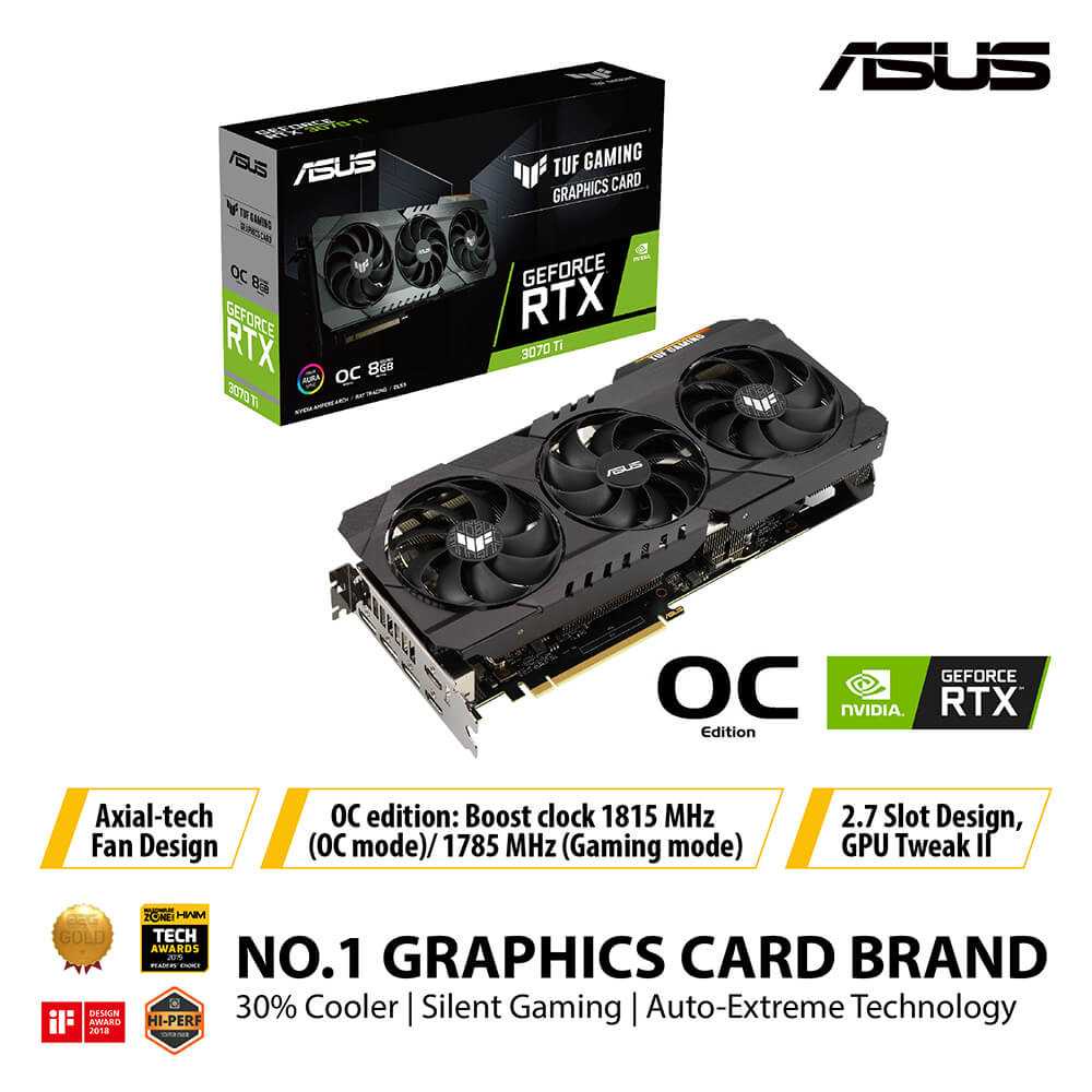 Jual ASUS TUF Gaming GeForce RTX 3070 Ti V2 OC Edition 8GB GDDR6X ...