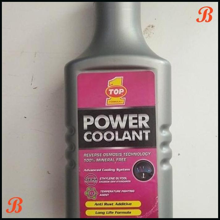 Jual Air Cairan Radiator Power Coolant Top One 1 Merah 500 ml | Shopee ...
