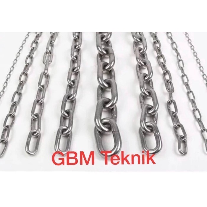 Jual Rantai Stainless Steel 304 10mm / Stainless Steel Chain | Shopee ...