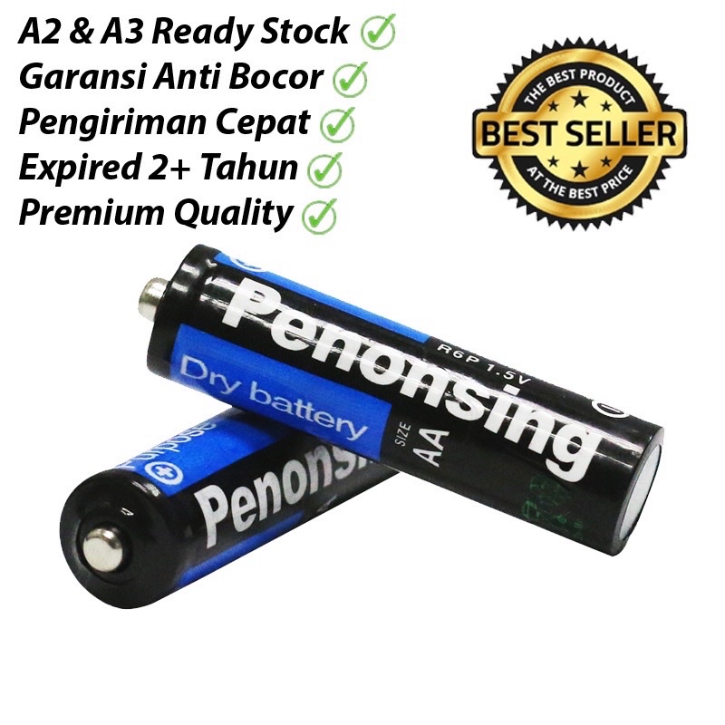 Jual Baterai AA / Besar Per Pack isi 4 Pcs Shopee Indonesia