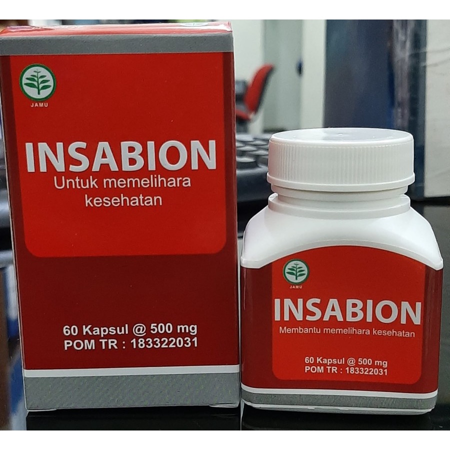 Jual Kapsul Insabion Herbal Insani Vitamin Penambah Darah Untuk Anemia