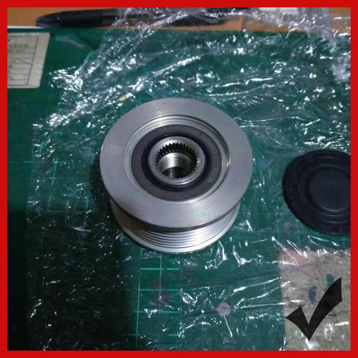 Jual pulley pulli puley alternator ampere nissan navara d40 23151eb30a