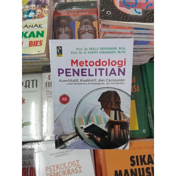 Jual Buku Metodologi Penelitian Kuantitatif Kualitatif Dan Campuran