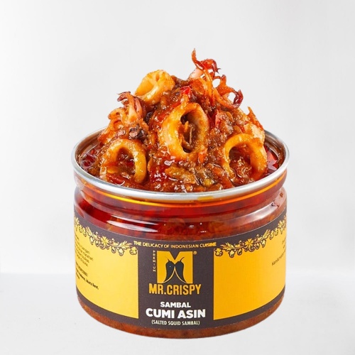 Jual Sambal Cumi Pedas Sambel Cumi Asin 120 gram | Shopee