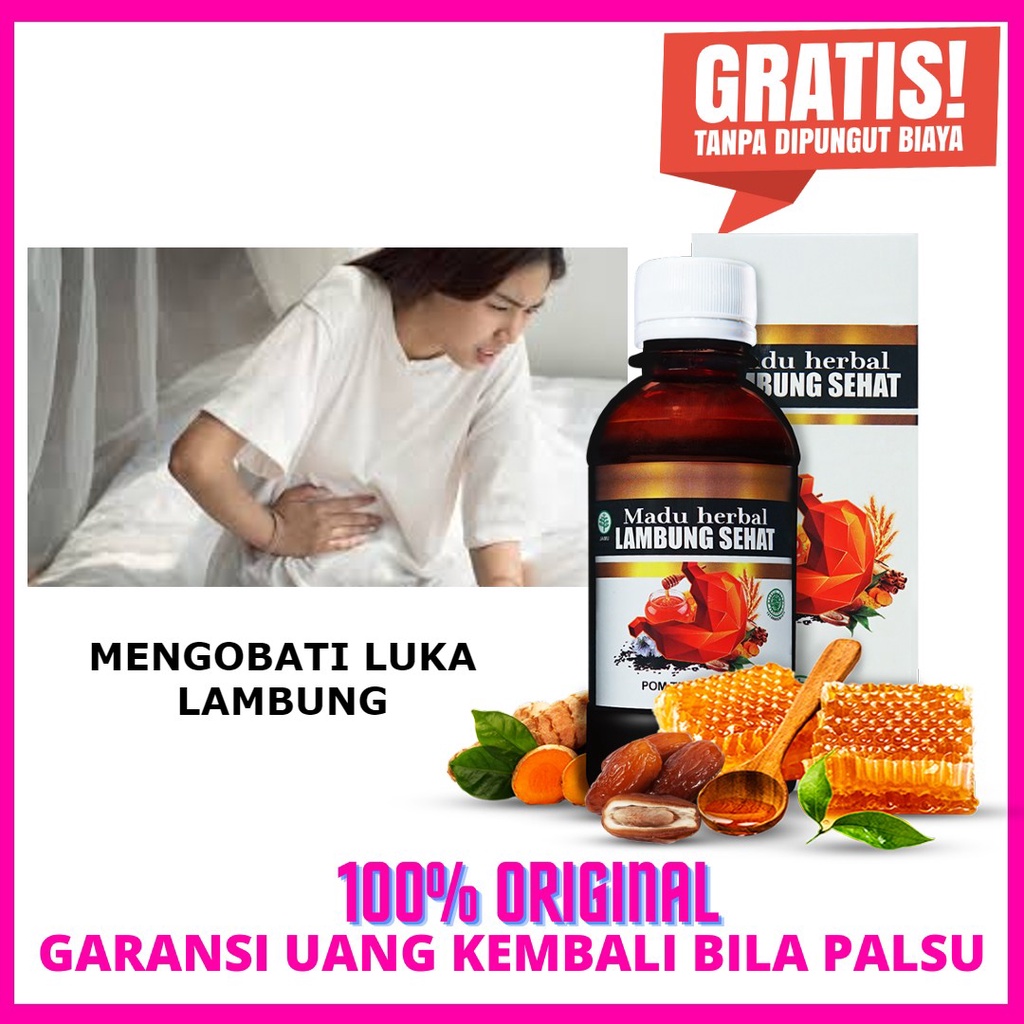 Jual Obat Luka Lambung Luka Usus Madu Herbal Lambung Sehat Dari Madu Asli Dan Bahan Herbal