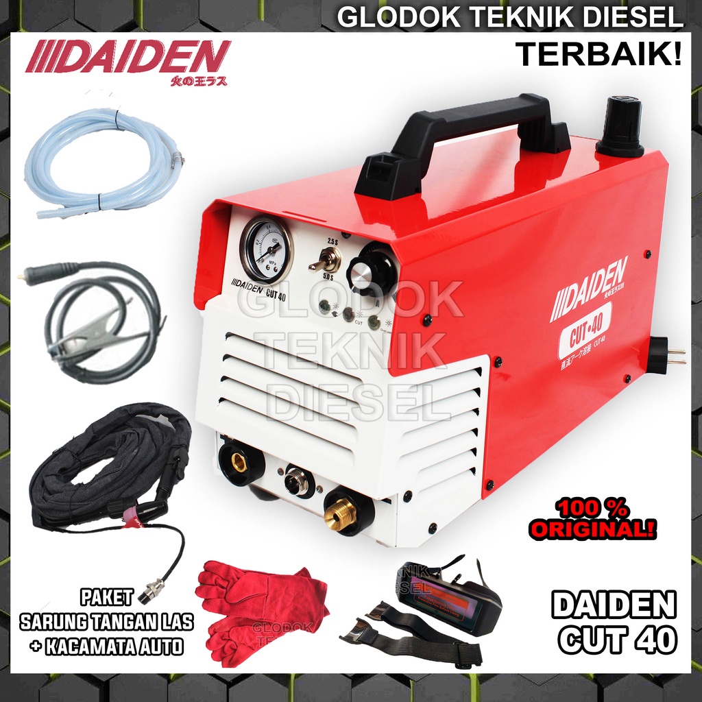 Jual Daiden Potong Plasma Welding Machine Cut Inverter Trafo Las Mesin Las Cutting Plasma