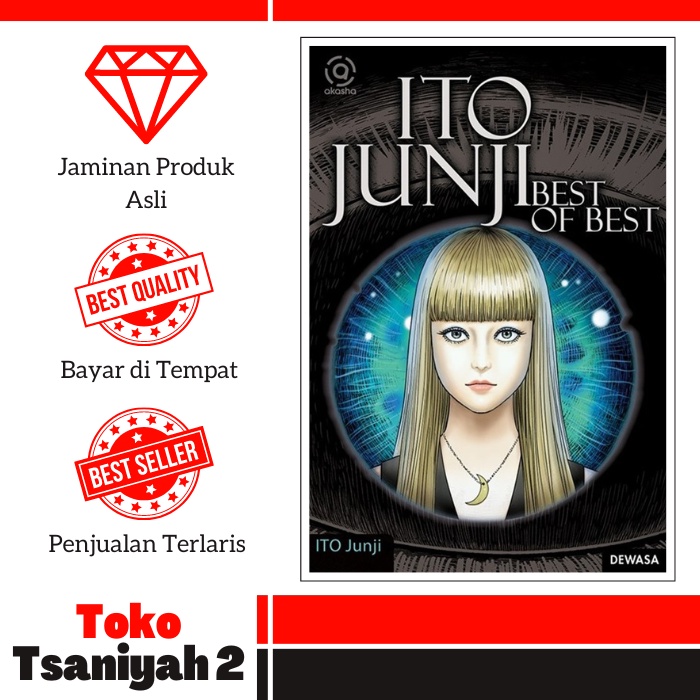 Jual Buku Komik Manga Buku Komik Akasha Ito Junji Best Of Best Short ...