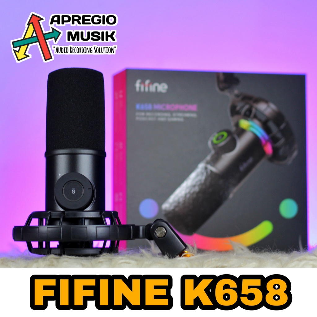 Jual Fifine K658 Microphone USB for Gaming Podcast Streaming | Shopee ...